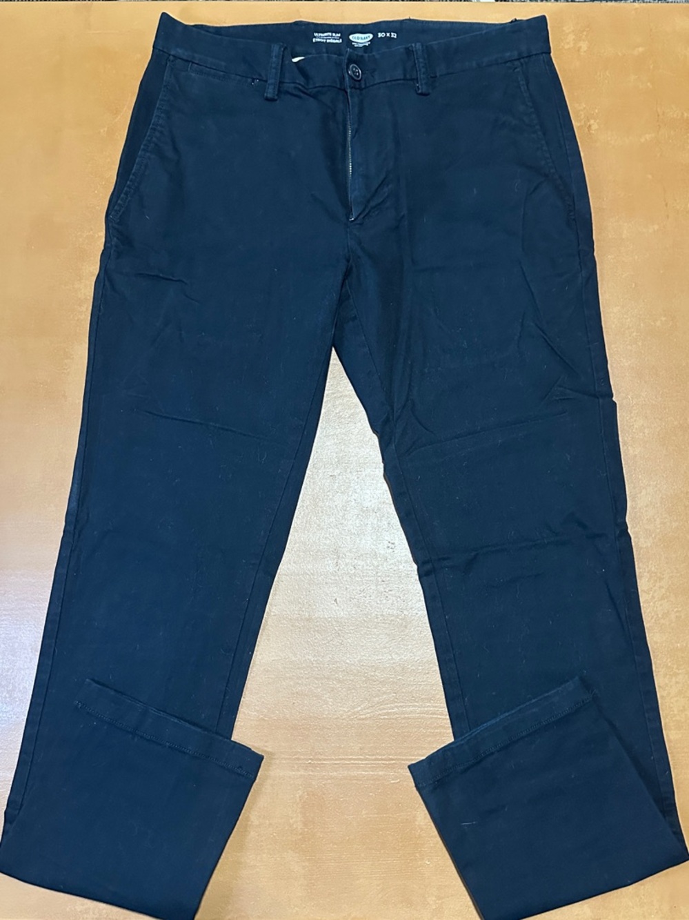 Old Navy Men's Navy Straight-Fit Chino Pants